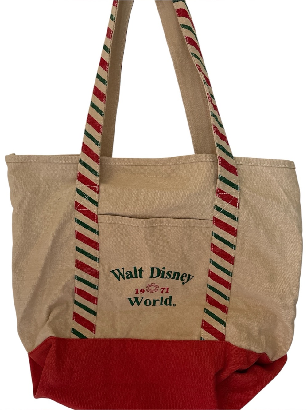 Vintage Walt Disney World 1971 Canvas Tote